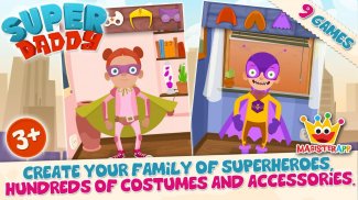 Super Daddy - Dress Up a Hero screenshot 7