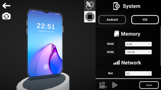 Phone Simulator - 3D Maker screenshot 1