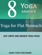 8 Yoga Poses for Flat Stomach screenshot 0