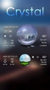 Crystal GO Weather Widget Theme screenshot 1