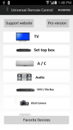Universal Remote Control Free screenshot 3