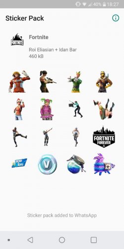 Storing rand cabine WAStickerApps - Fortnite Stickers 1.1 Download Android APK | Aptoide