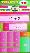 THIRTY: Operation on Integers Game screenshot 5