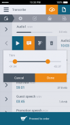 GoTranscript - Voice recorder screenshot 2