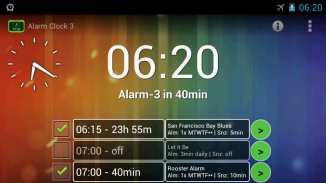 Alarm Clock 3 - Musik Wecker screenshot 7