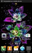 Abstract Magical Flowers LWP screenshot 1