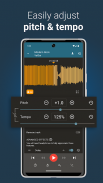 Up Tempo: Pitch, Speed Changer screenshot 1