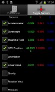 Sensorstream IMU+GPS screenshot 1