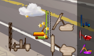 Escavadoras e caminhões jogo screenshot 3