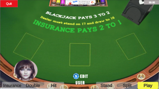 Blackjack 21 - Super free Casino Card Game screenshot 0