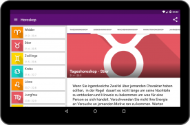 Horoskop ♈♉♊♋ screenshot 3