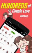 Couple Love Stickers screenshot 2