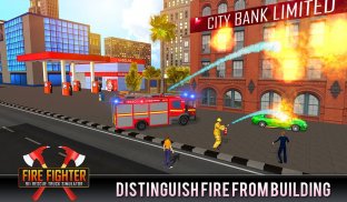 Firefighter Truck 911 Rescue: Emergency Driving screenshot 7