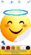 Emoji Pixel Art Coloring Book screenshot 7