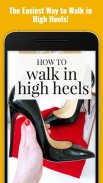 How to Walk in High Heels Guide screenshot 0