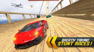 Mega Ramp Car Stunt: Impossible Car Race 3d screenshot 3