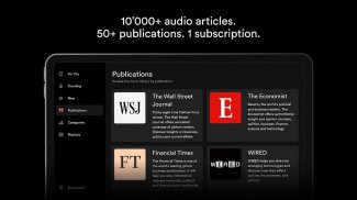 Curio: Audio News And Insights screenshot 6
