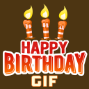 Happy Birthday GIF Animations Icon