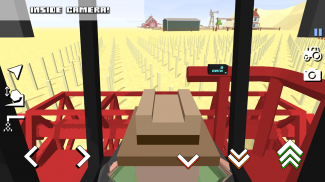 Blocky Farm Racing & Simulator - tanah pertanian screenshot 1