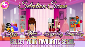 Fashion Salon Spa Dress Up Makeover screenshot 6