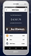 GENE Wallet (Bitcoin, Ether, GENE, ERC-20) screenshot 0