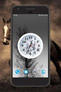 Horse Clock Live Wallpaper screenshot 4