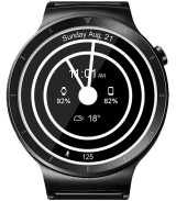 Simple Fuzion HD Watch Face & Clock Widget screenshot 15