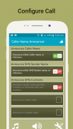 Caller Name Announcer, Flash su chiamata e SMS screenshot 1