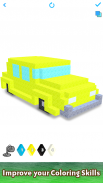 Cars Color by Number Voxel Art screenshot 7