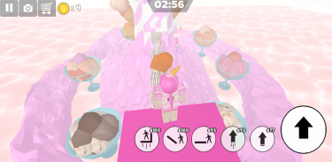 ice cream tower swirl parkour screenshot 2