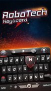 Robot Keyboard Theme screenshot 1