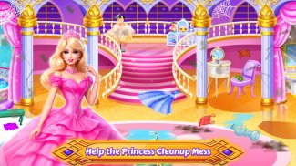 Princess Room Cleanup Washer screenshot 0
