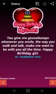 Birthday Wishes for Crush, Greeting Cards, Message screenshot 2