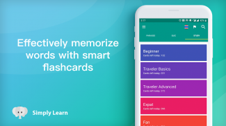 Simply Learn Languages Phrases screenshot 1