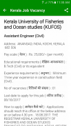 Kerala Job Vacancy screenshot 1