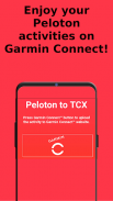 Peloton to Connect (TCX) screenshot 0
