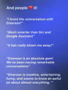 Emerson AI - Talk & Learn screenshot 2