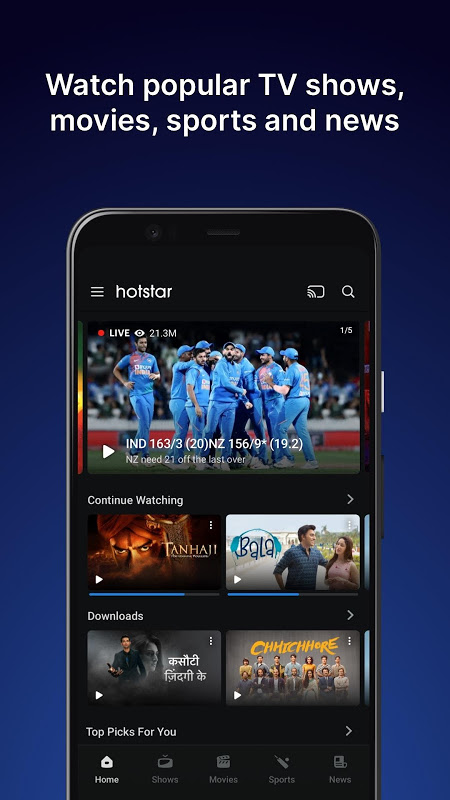 Hotstar APK Download for Android Aptoide