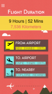 Flight Distance +Airport Codes screenshot 2