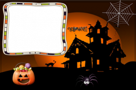 marcos de Halloween screenshot 0