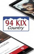 94.1 Kix Country screenshot 0