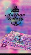 Anchor Galaxy Tastatur-Thema screenshot 3