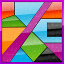 Curved King Tangram : Shape Puzzle Master Game Icon