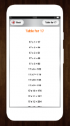 Multiplication Math Tables screenshot 2