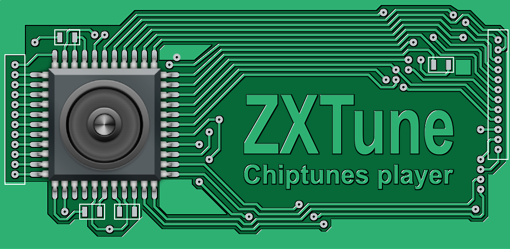 Чиптюн. ZXTUNE Player. ZXTUNE - Chiptunes Player by Vitamin. Чиптюн логотип.