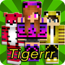 Tiger skins for Minecraft PE Icon
