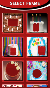 Photo Frame On Birthday Cake screenshot 7