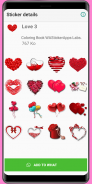новые любовные стикеры 2020 WAStickerApps love screenshot 1