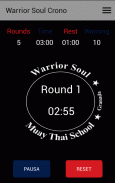 Warrior Soul Muay Thai Timer screenshot 2