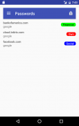 Cloud Password Manager screenshot 2